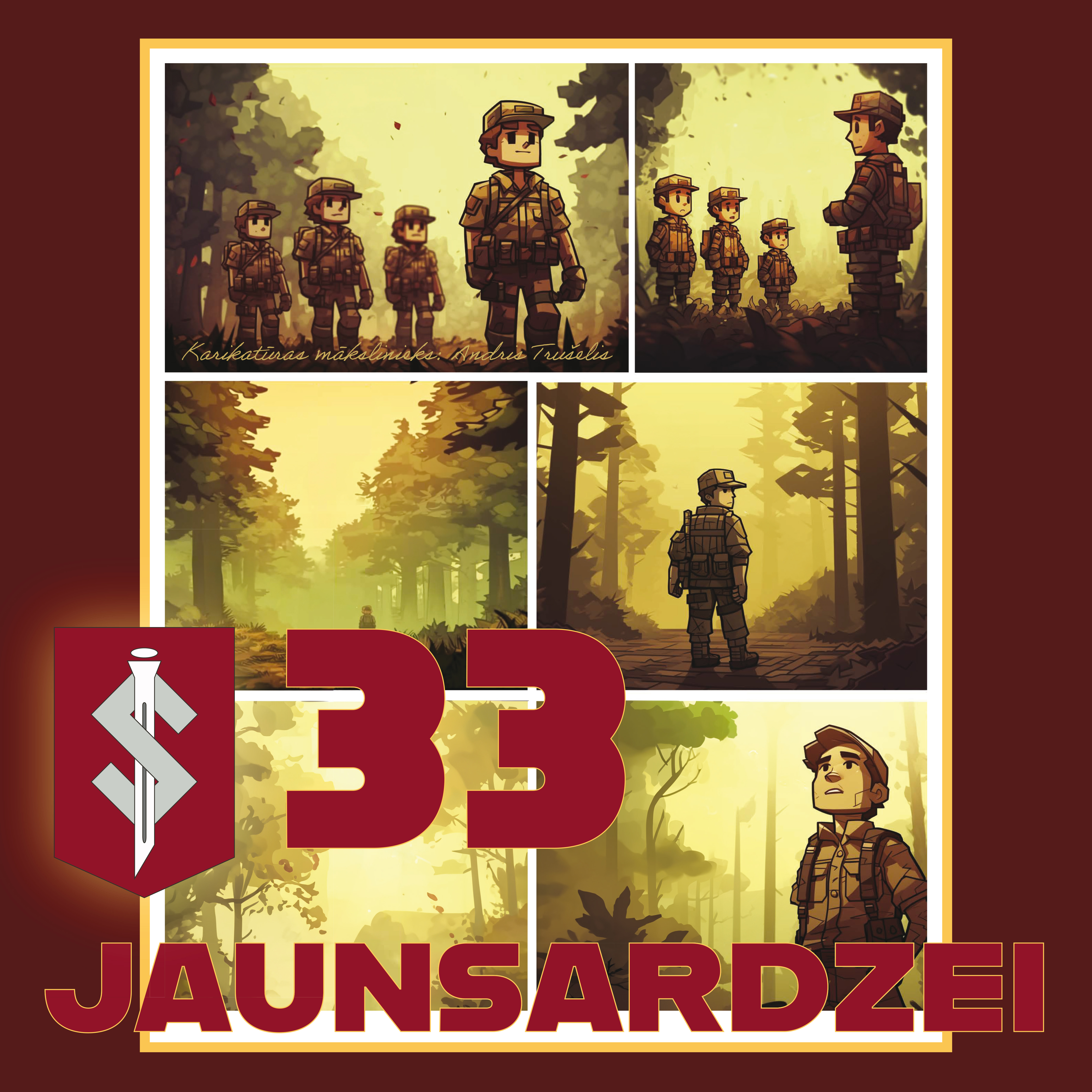 Lāčplēša dienā un, atzīmējot Jaunsardzes 33. pastāvēšanas gadadienu, jaunsargi tiek aicināti savās izglītības iestādēs ierasties formas tērpos