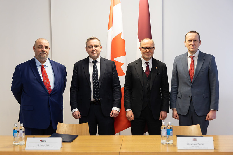 memorands par Latvijas un Kanādas sadarbību