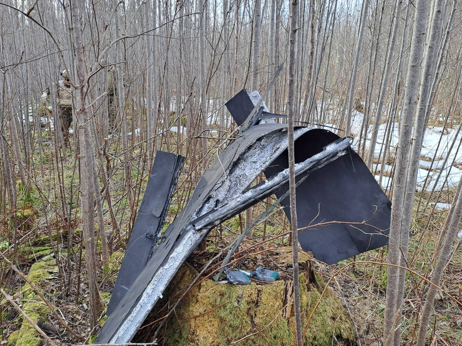 Latvijā nokritušais drons identificēts kā Ukrainas izcelsmes