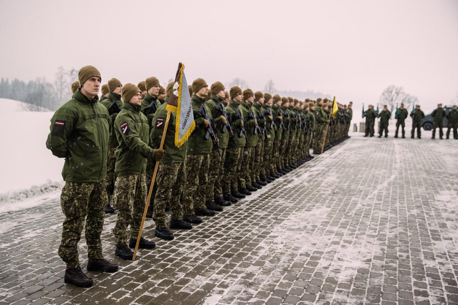 Alūksnē notiks izlaiduma ceremonijas valsts aizsardzības dienesta karavīriem