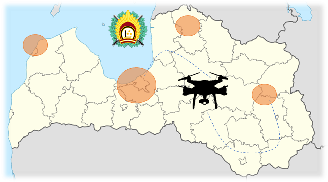 noteikumi, kas saistās ar drošu bezpilota vadīšanu Latvijas gaisa telpā