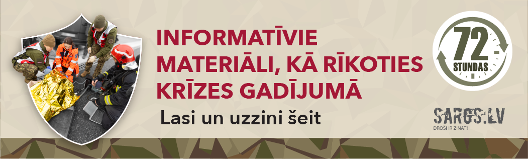 Informatīvie materiāli, kā rīkoties krīzes gadījumā