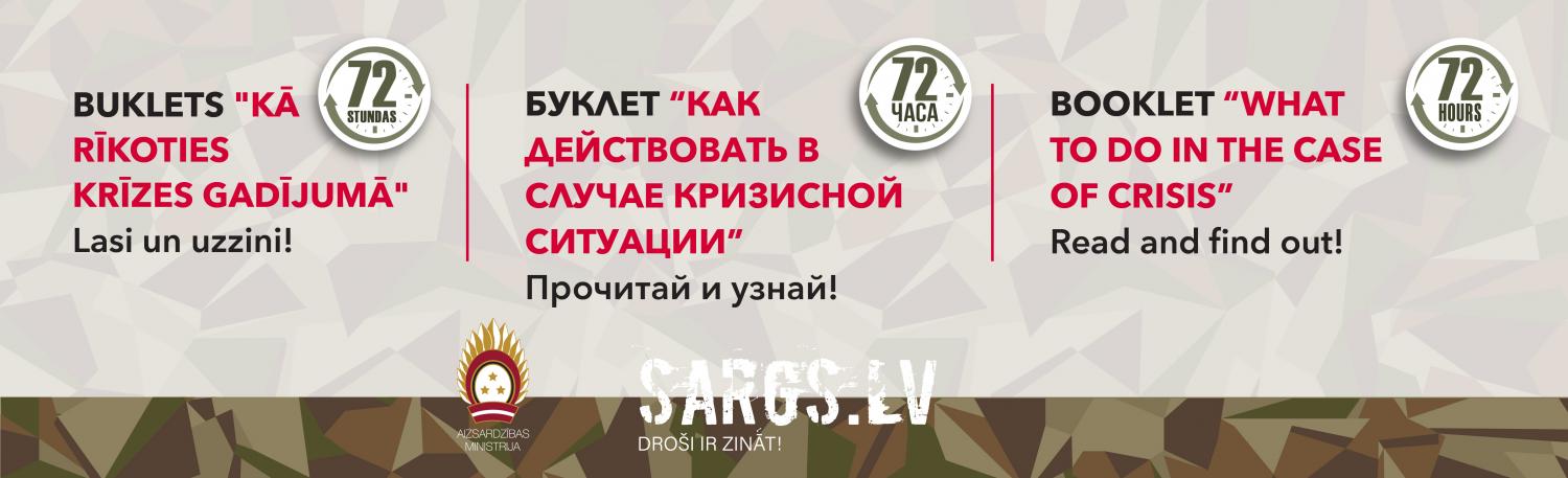 Buklets ar linku: kā rīkoties krīzes gadījumā