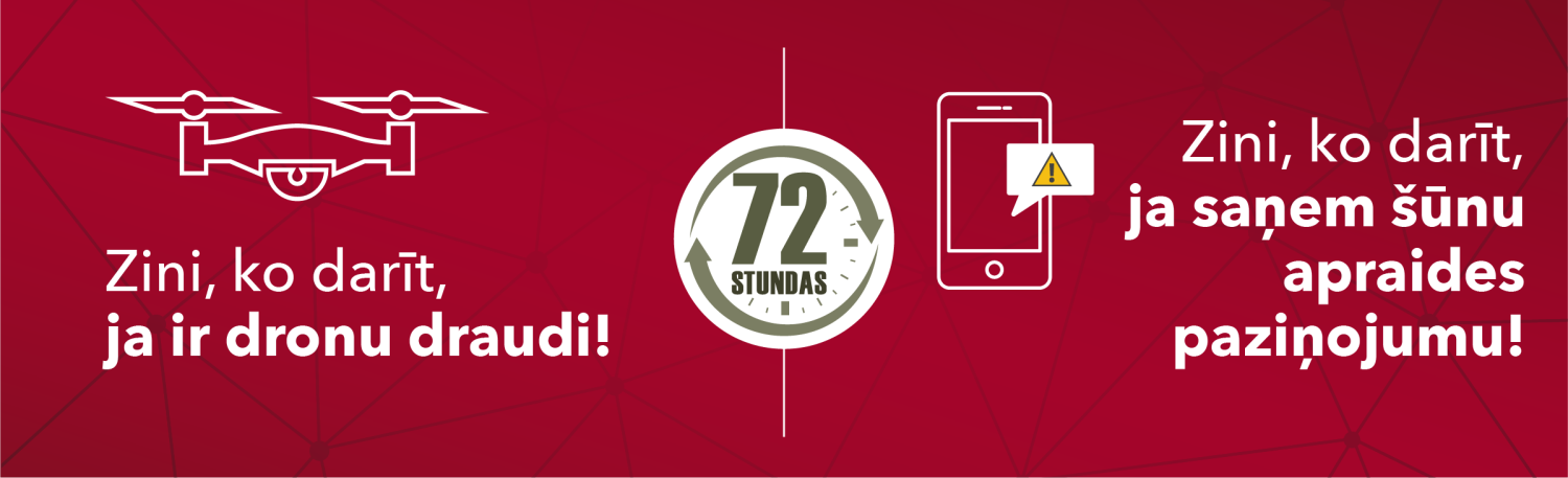 Kā rīkoties dronu apdraudējumā?