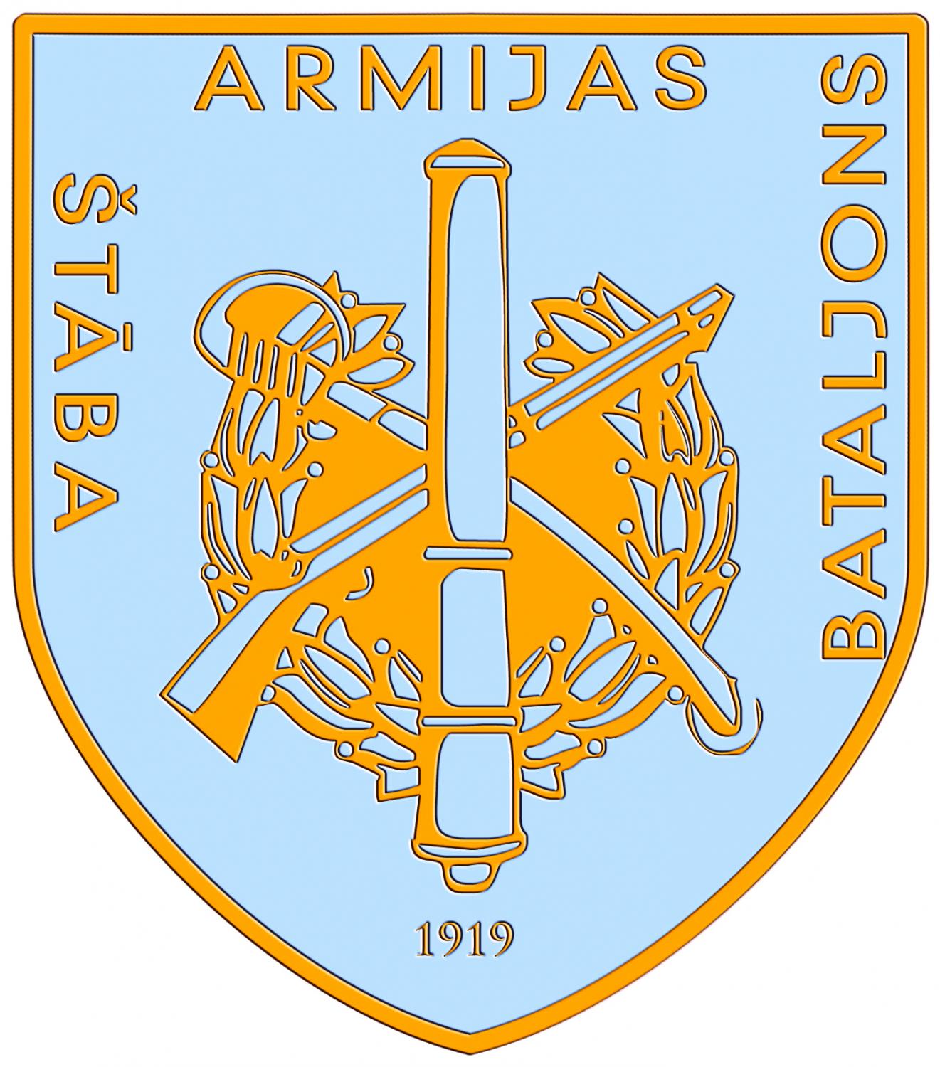 Štāba bataljona emblēma