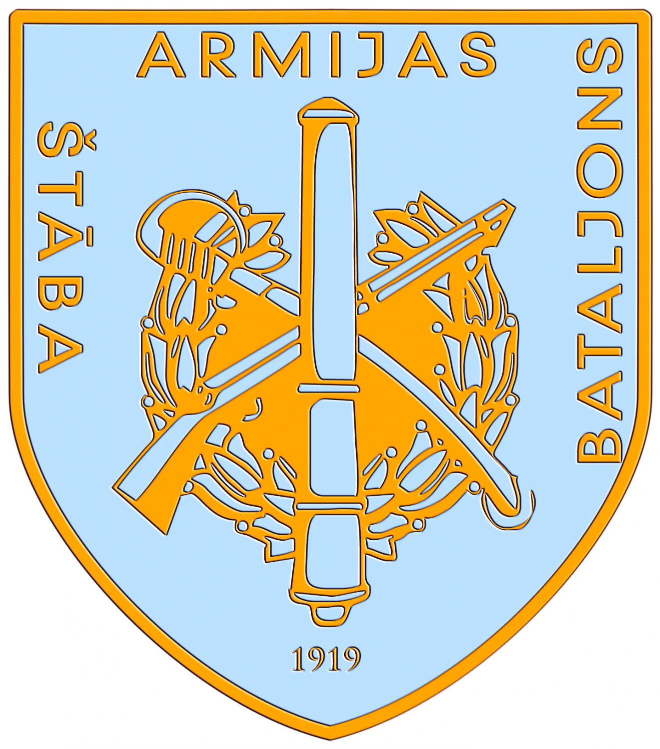 Štāba bataljona emblēma