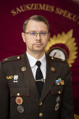 pulkvežleitnants Kaspars Lazdiņš foto