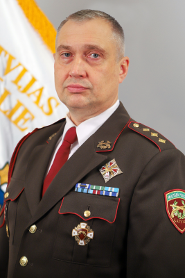 Ēvalds Kairišs pulkvedis militārās policijas komandieris