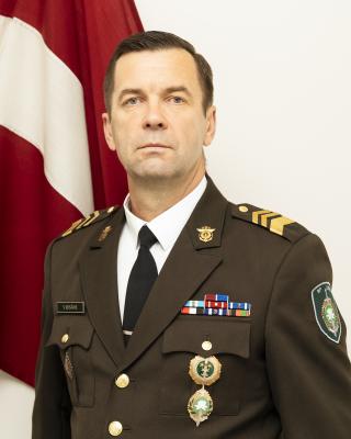 3.reģionālā nodrošinājuma centra virsseržants galvenais virsseržants Vladimirs Misāns