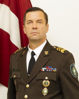 3.reģionālā nodrošinājuma centra virsseržants galvenais virsseržants Vladimirs Misāns