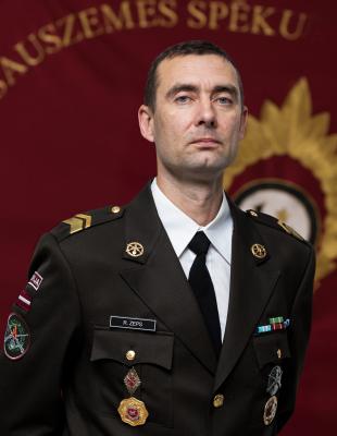 Štāba virsseržants Raitis Zeps 