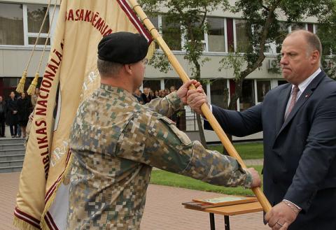 NAA rektora maiņas ceremonija