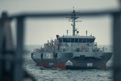 Baltic Fortress 2022 jūras spēku militārās mācības