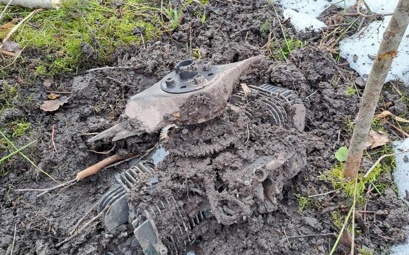 Latvijā nokritušais drons 