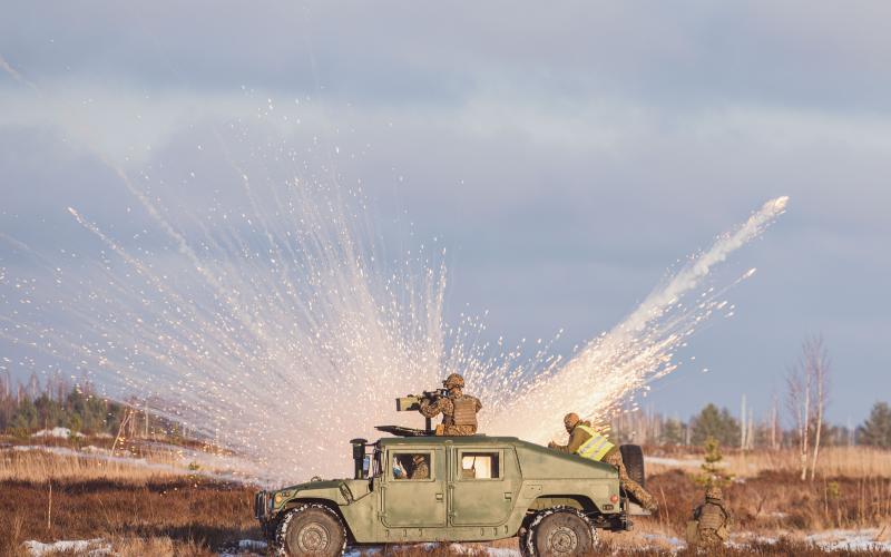 Militārajās mācībās “Winter Shield 2024” trenēs vienību aizsardzības un uzbrukuma operācijas