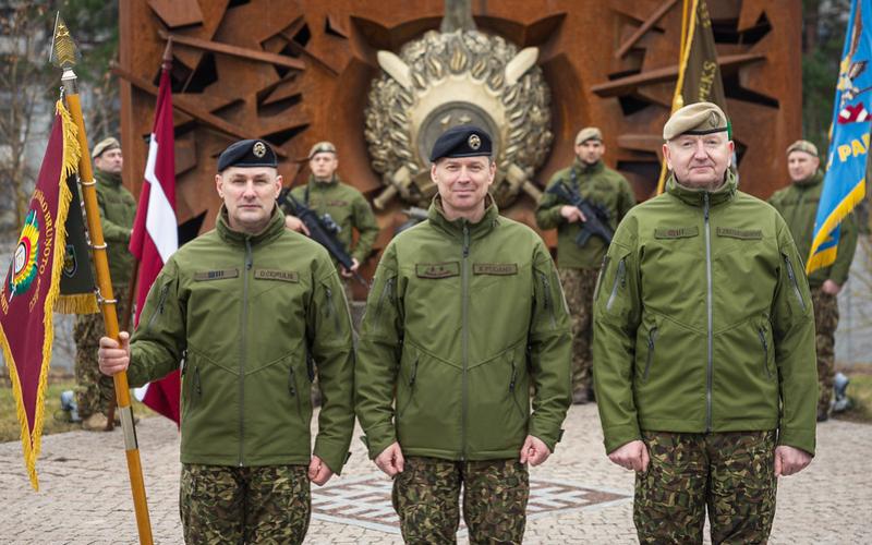 Virsseržantu maiņas ceremonija